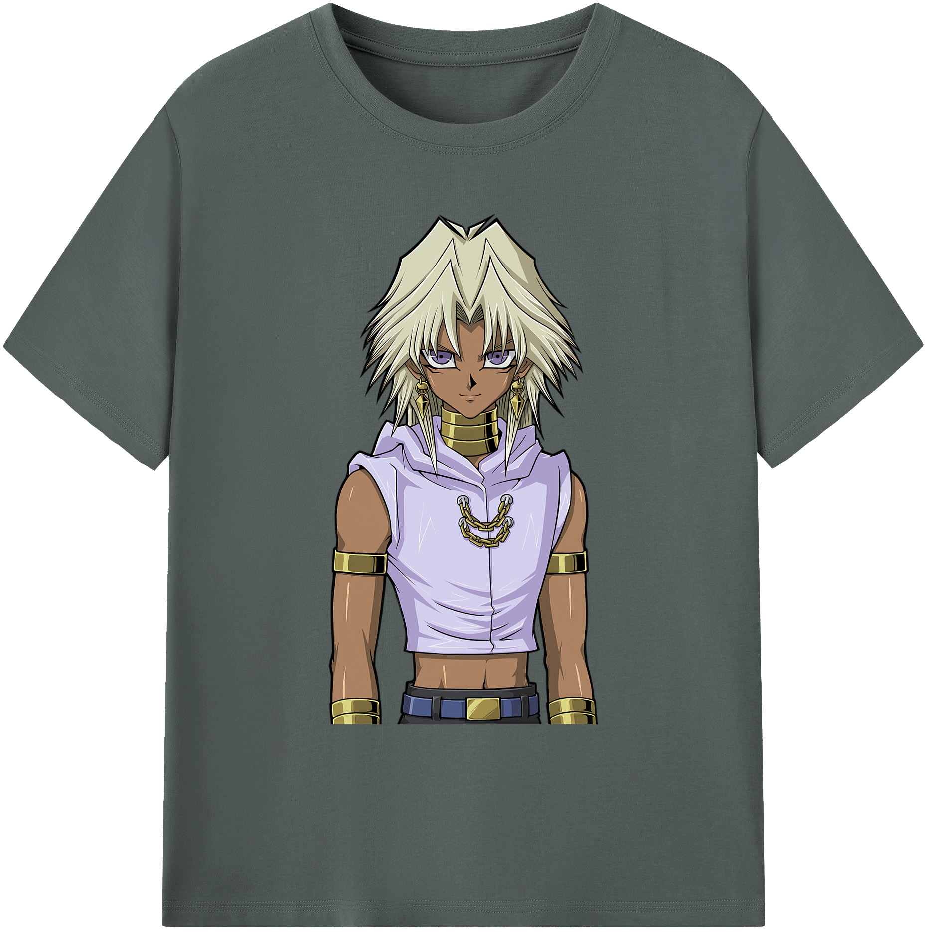 遊☆戯☆王 Yu-Gi-Oh! 綿100％ メンズ半袖Tシャツ｜肌触りやわらか＆通気性